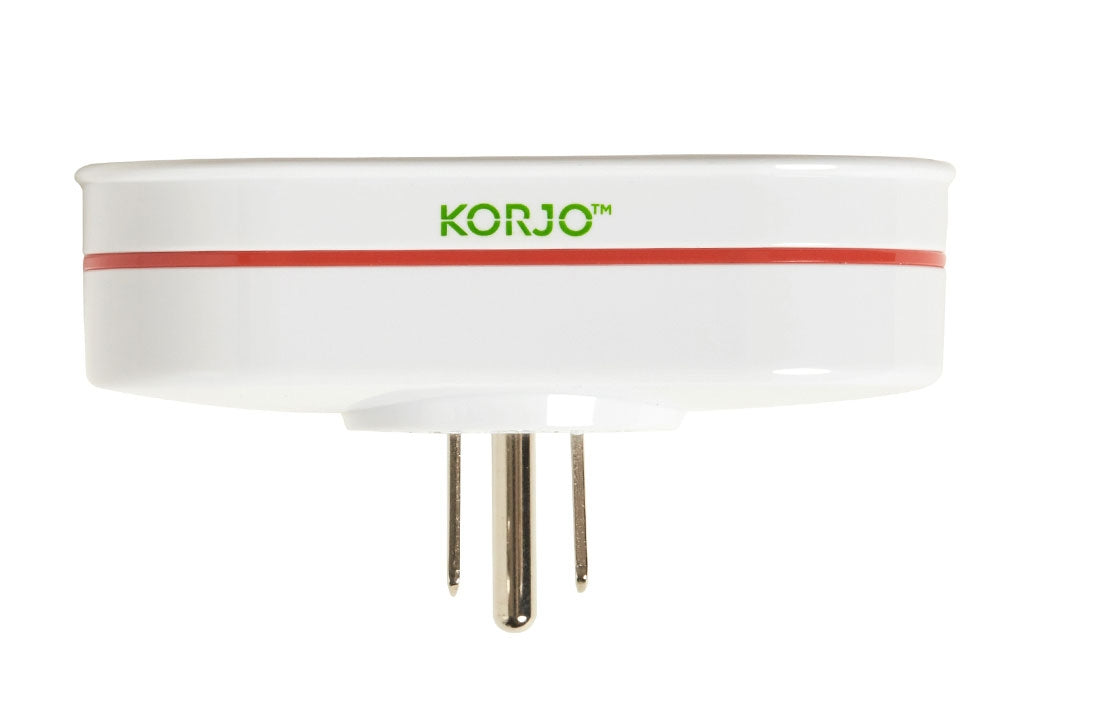 Korjo Double Travel Adaptor Plug - Aus to USA