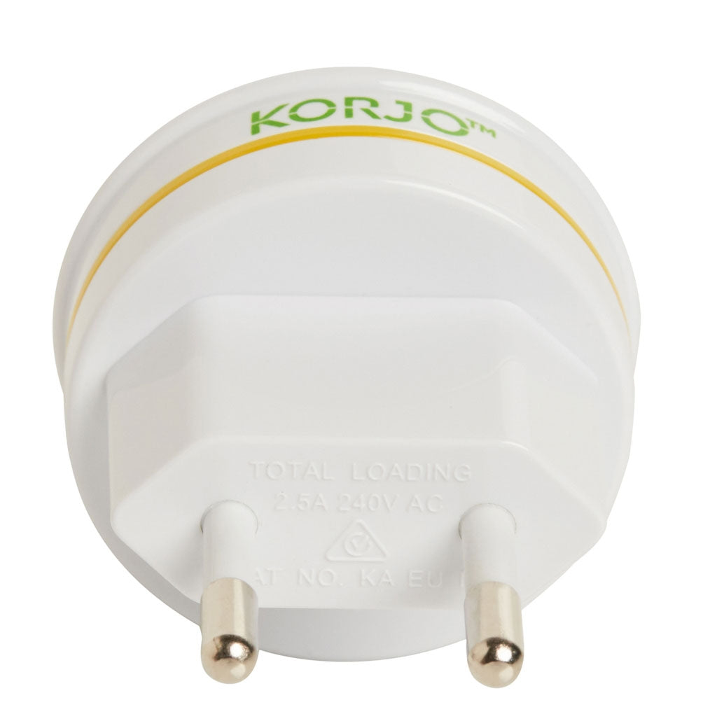 Korjo Travel Adaptor Plug - Aus to Italy / Switzerland