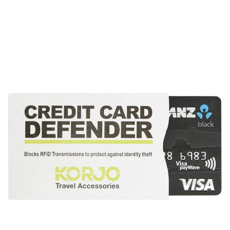 Korjo RFID Credit Card Defender Sleeves - 3-Pack