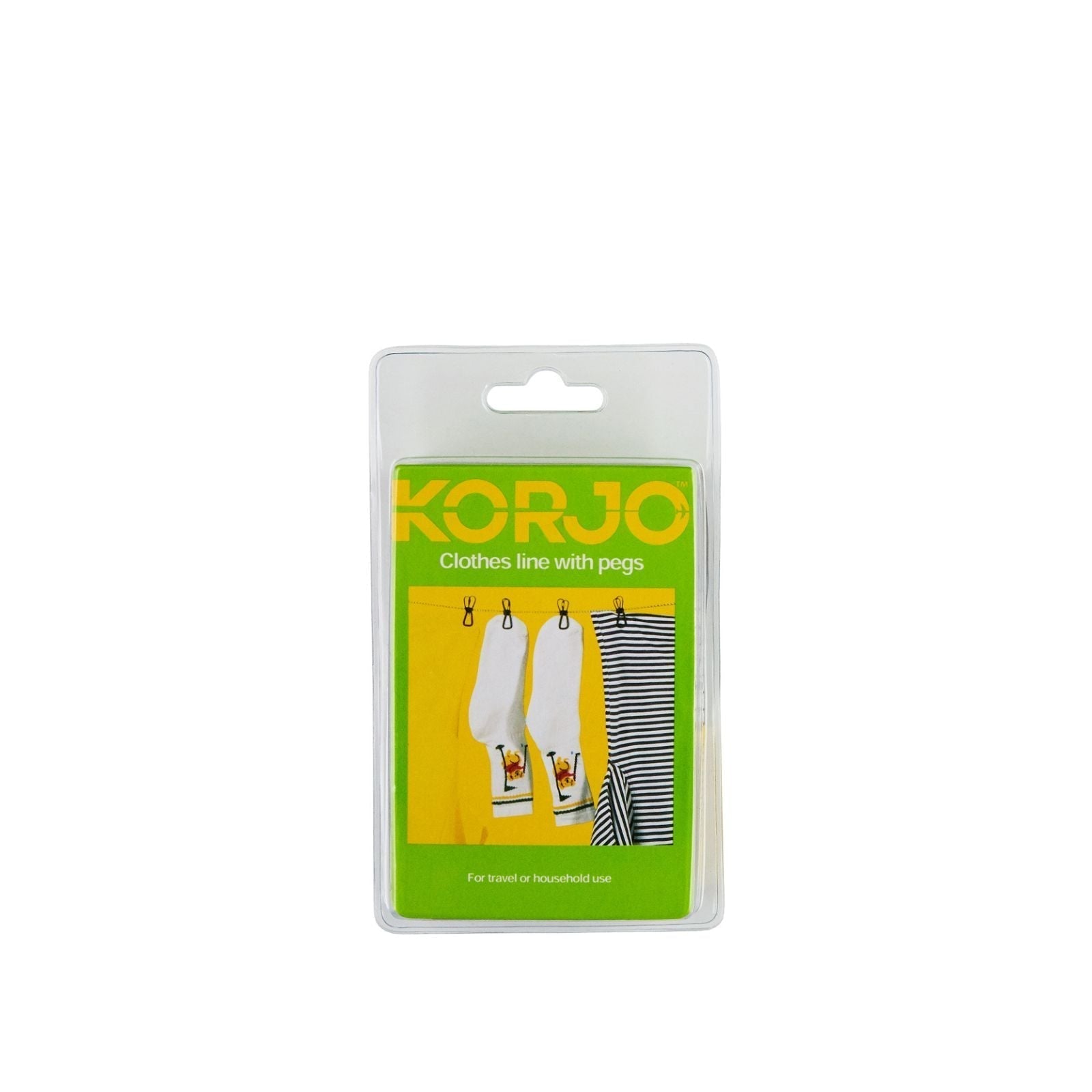 Korjo Clothesline with Pegs