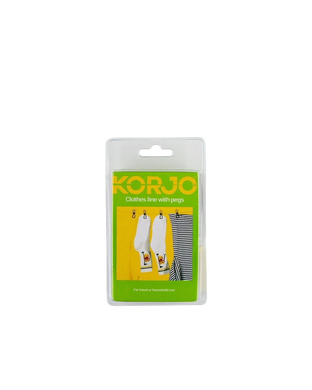 Korjo Clothesline with Pegs Image 2