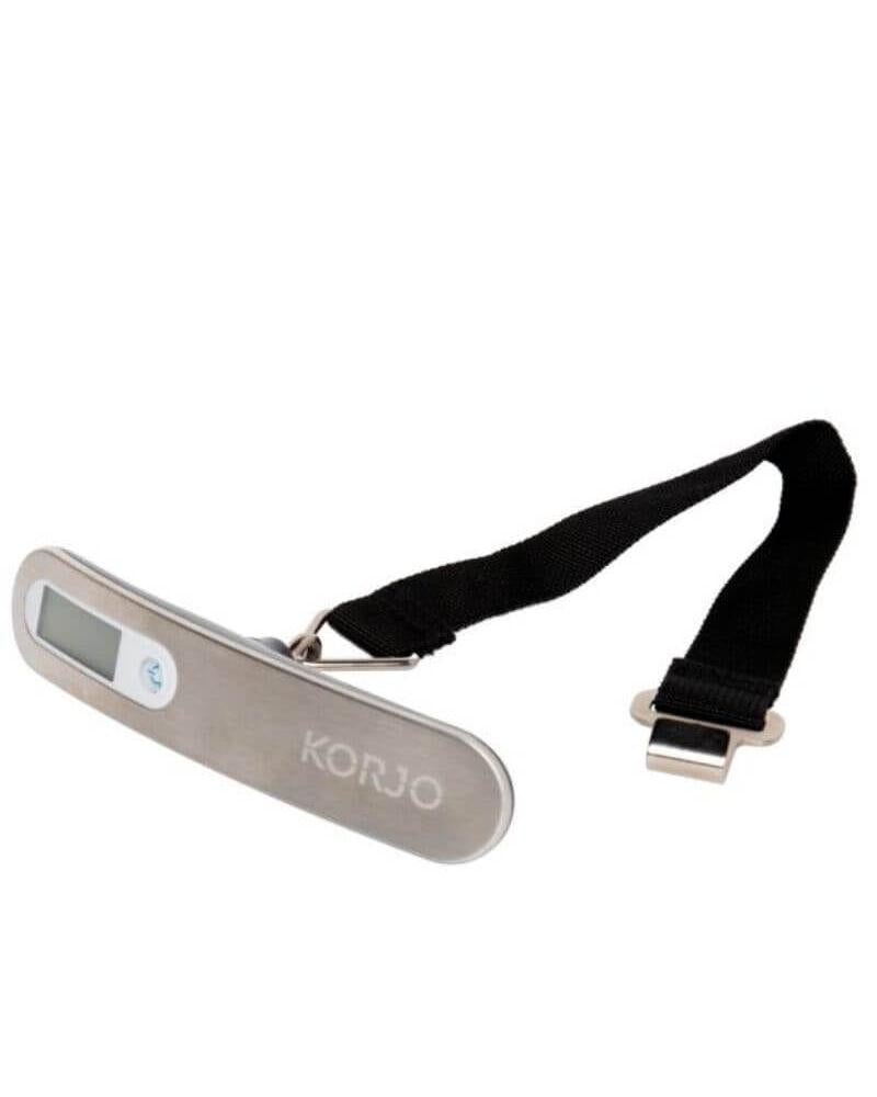 Korjo Digital Luggage Scale - 50kg - Brushed Chrome Image 5