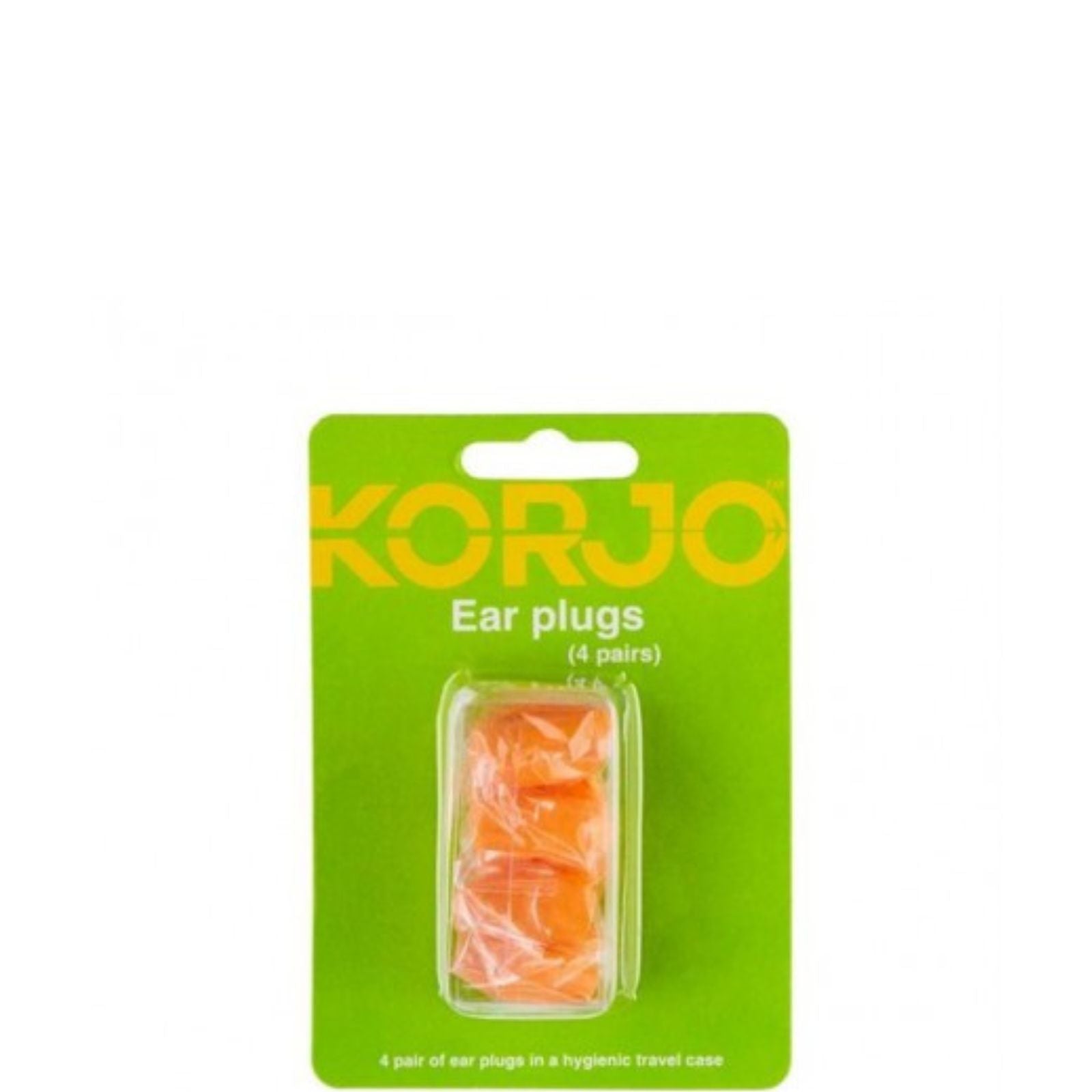 Korjo Re-Usable Ear Plugs - 4-Pairs Image 1
