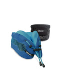Cabeau Evolution Cool Travel Pillow with Earplugs - Blue Image 1