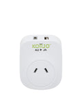 Korjo Travel Adaptor Plug with USB-C + USB-A - Aus to Japan Image 1
