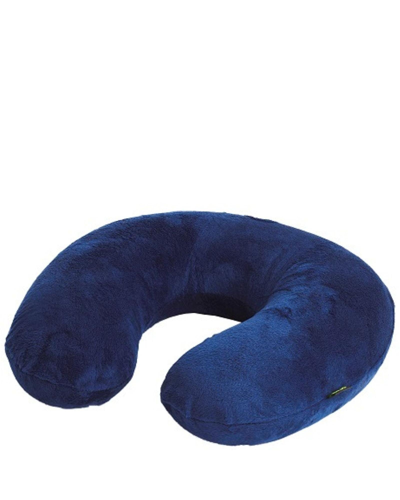 Korjo Memory Foam Travel Pillow - Blue Image 1