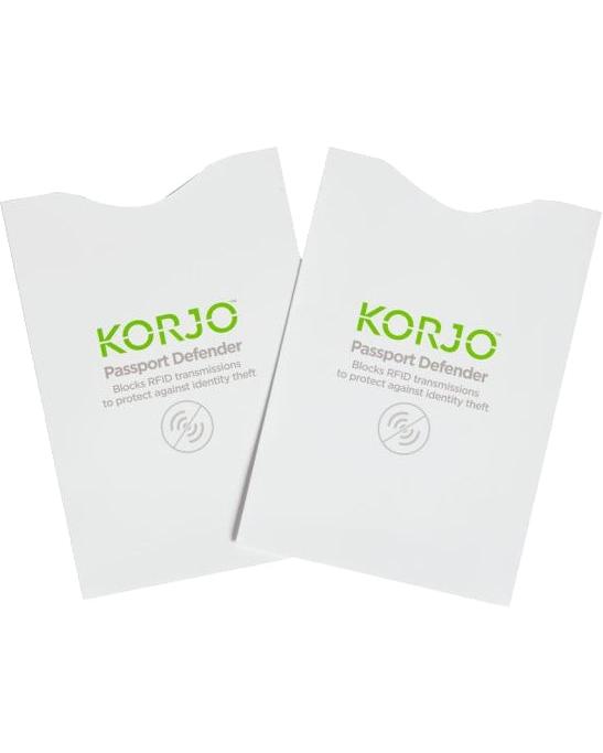 Korjo RFID Passport Defender Sleeves - 2-Pack Image 1