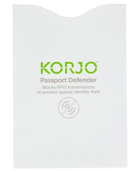 Korjo RFID Passport Defender Sleeves - 2-Pack Image 2