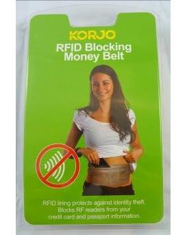 Korjo RFID Blocking Money Belt Image 2