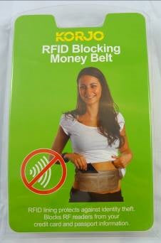 Korjo RFID Blocking Money Belt