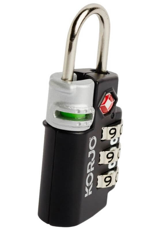 Korjo TSA Combination Lock with Indicator