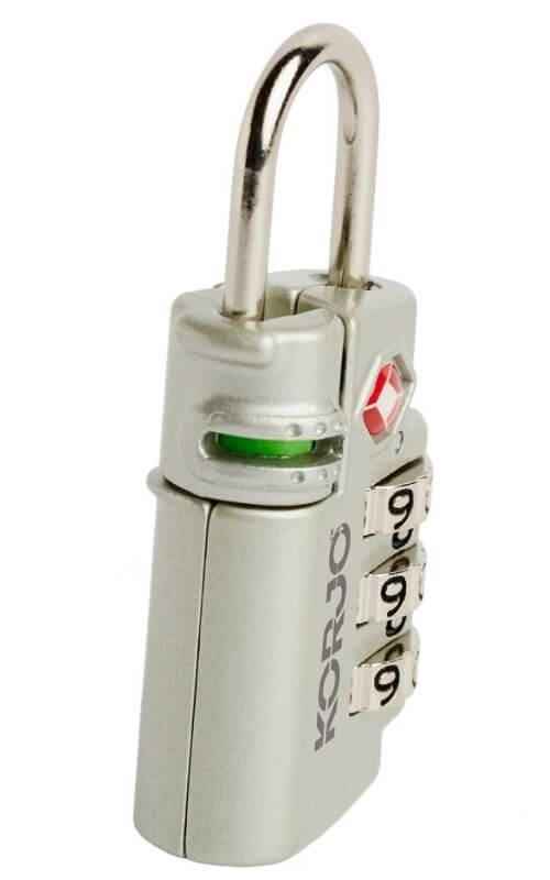 Korjo TSA Combination Lock with Indicator