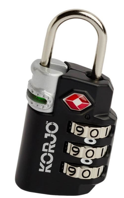 Korjo TSA Combination Lock with Indicator
