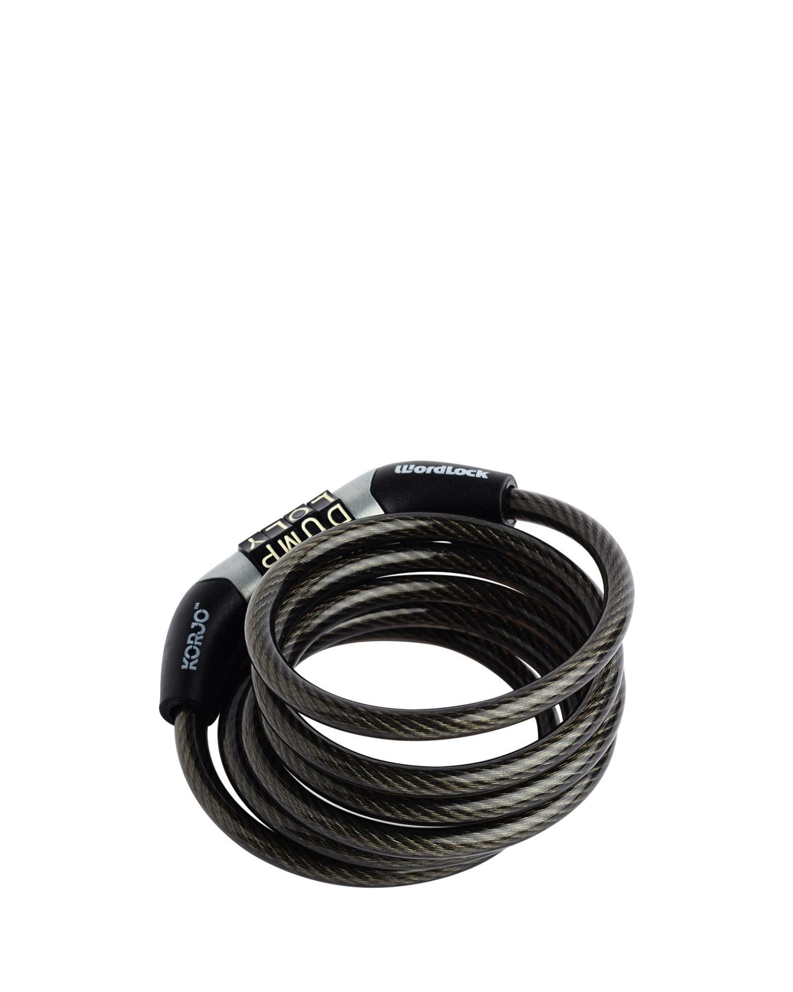 Korjo Wordlock Mini Cable Lock - Assorted Colours Image 3