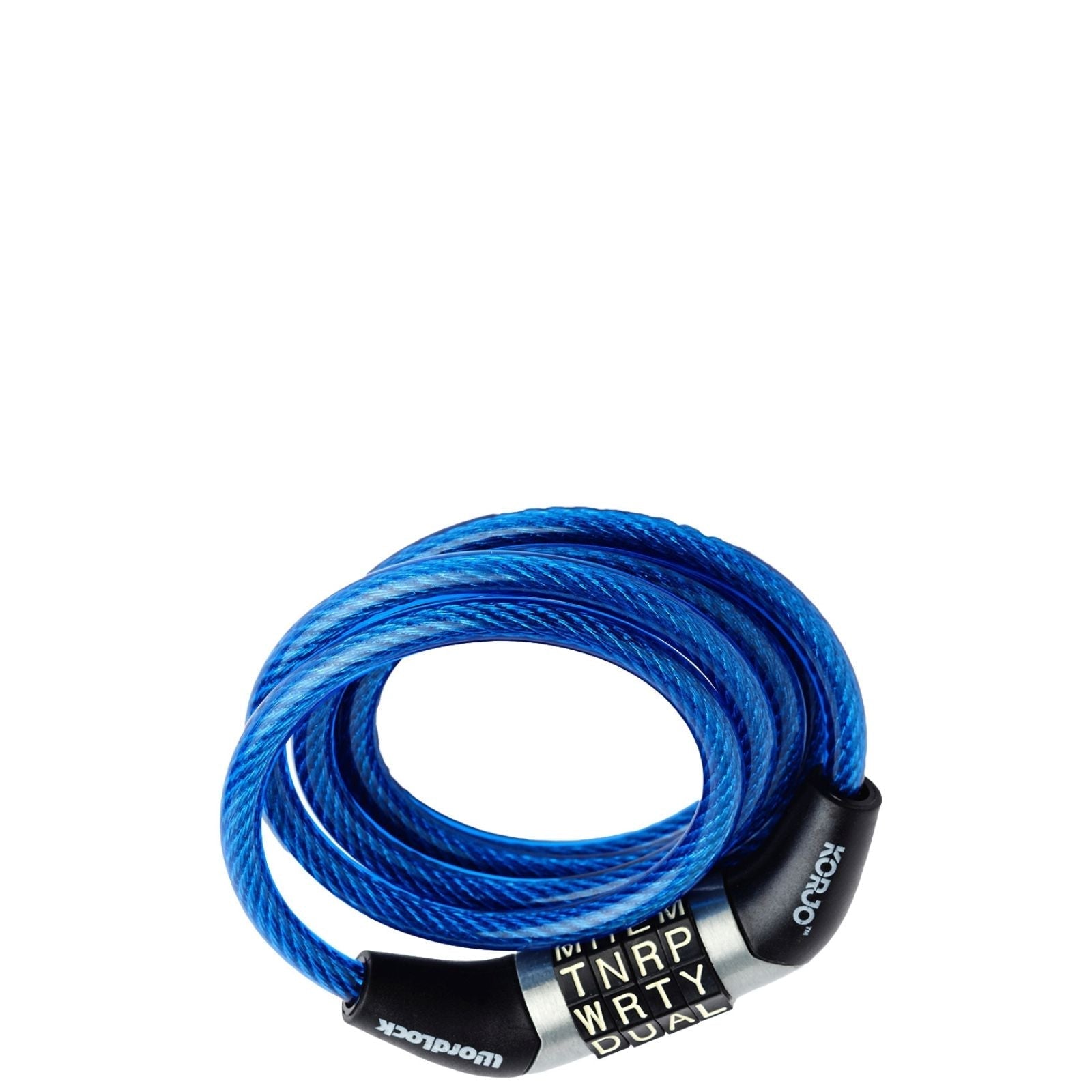 Korjo Wordlock Mini Cable Lock - Assorted Colours