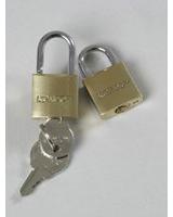 Korjo Brass Luggage Lock Set - 2-Pack Image 2