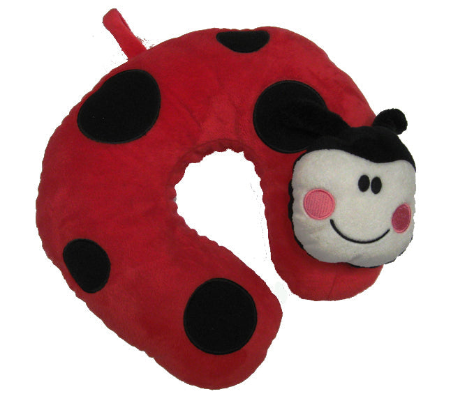 Korjo Kids Squinchy Animal Pillow - Ladybug