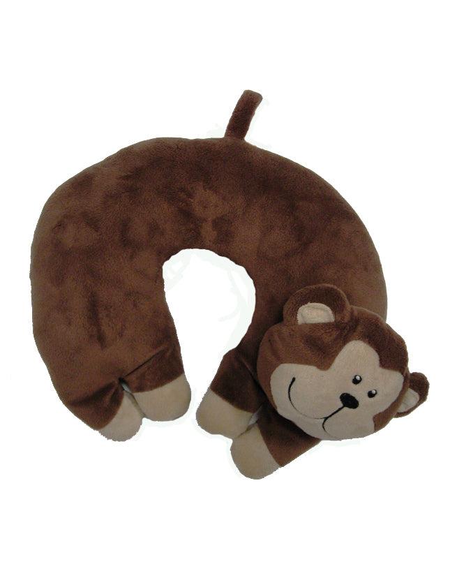 Korjo Kids Squinchy Animal Pillow - Monkey Image 1