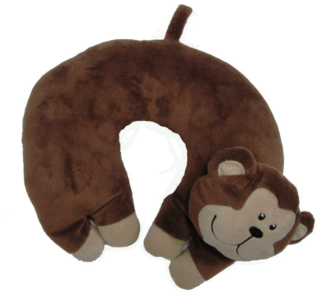 Korjo Kids Squinchy Animal Pillow - Monkey