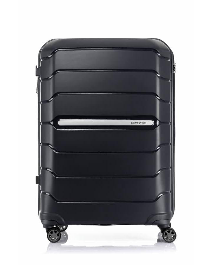 Samsonite Oc2lite Expandable Hardside Large Spinner Suitcase - 81cm - Black Front Image 3