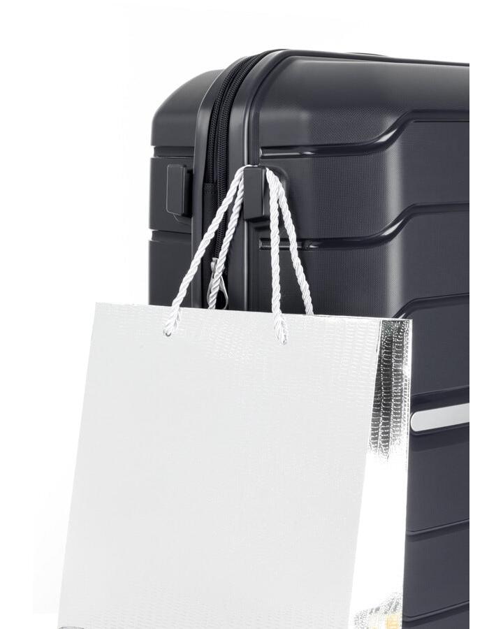 Samsonite Oc2lite Expandable Hardside 4-Piece Spinner Luggage Set - Black Front Image 8