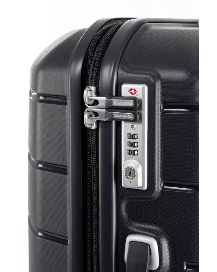 Samsonite Oc2lite Expandable Hardside Large Spinner Suitcase - 81cm - Black Image 7