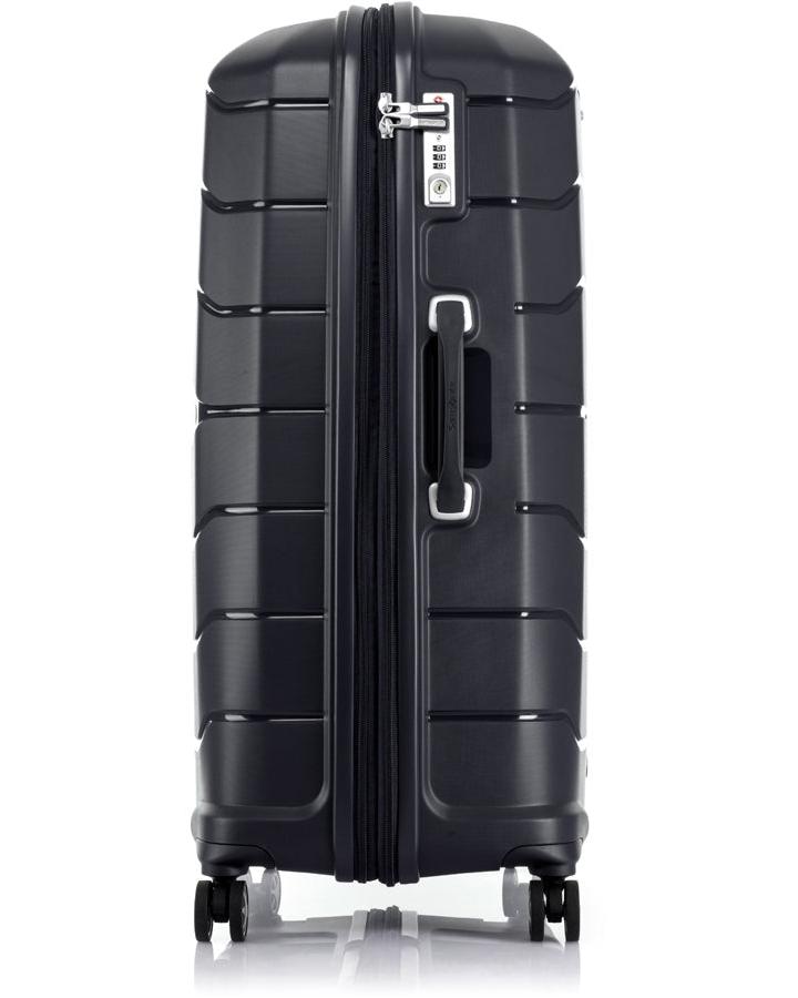 Samsonite Oc2lite Expandable Hardside Large Spinner Suitcase - 81cm - Black Right Image 8