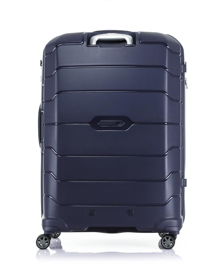 Samsonite Oc2lite Expandable Hardside Large Spinner Suitcase - 81cm - Navy Blue Back Image 2