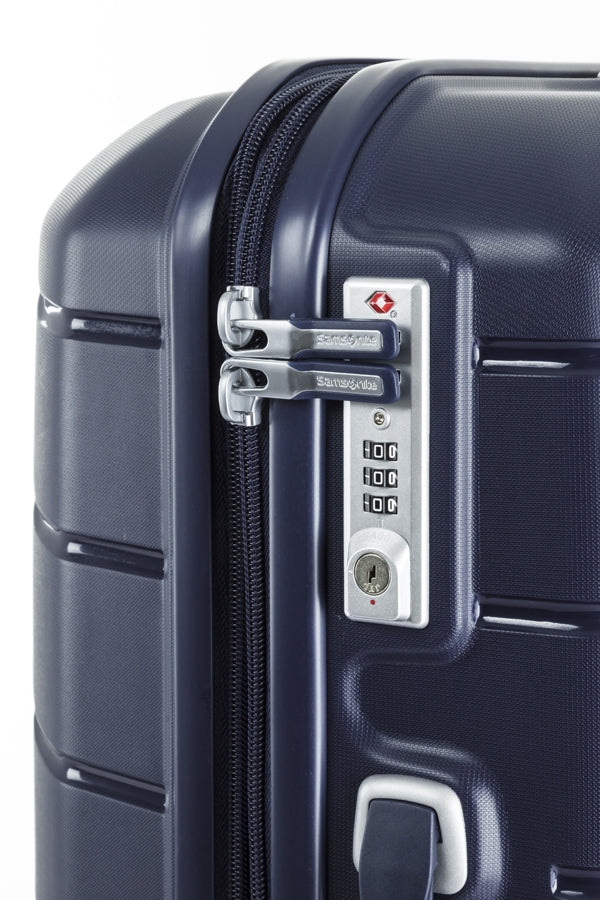 Samsonite Oc2lite Expandable Hardside Large Spinner Suitcase - 81cm - Navy Blue