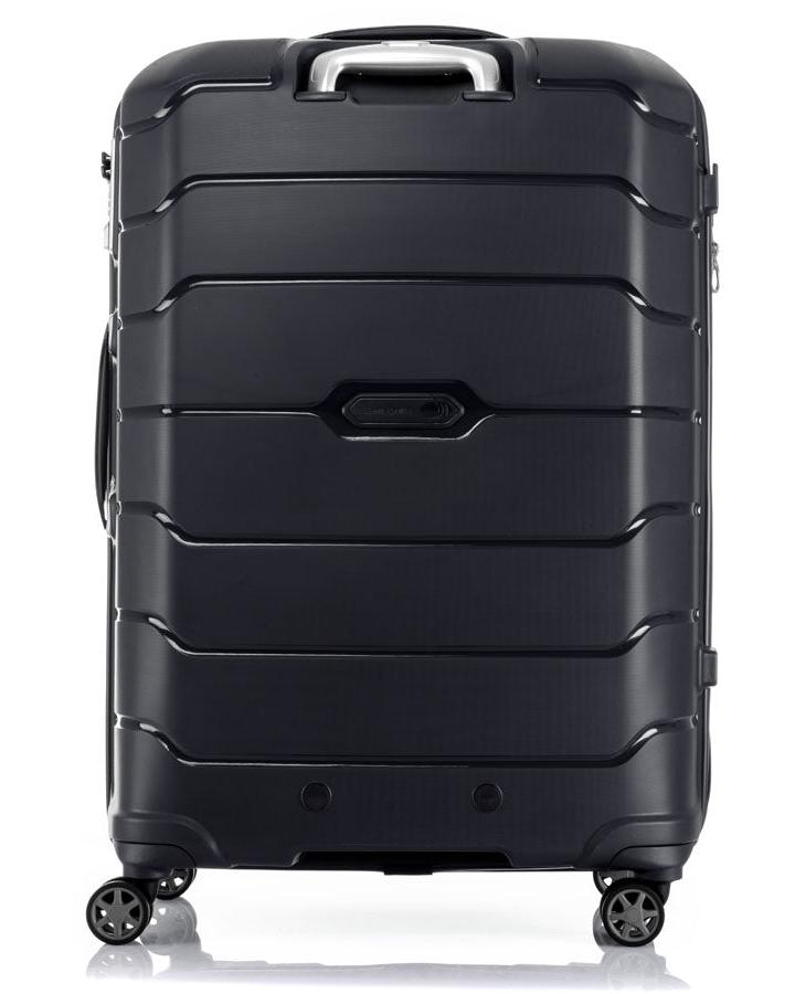 Samsonite Oc2lite Expandable Hardside Medium Spinner Suitcase - 75cm - Black Back Image 3