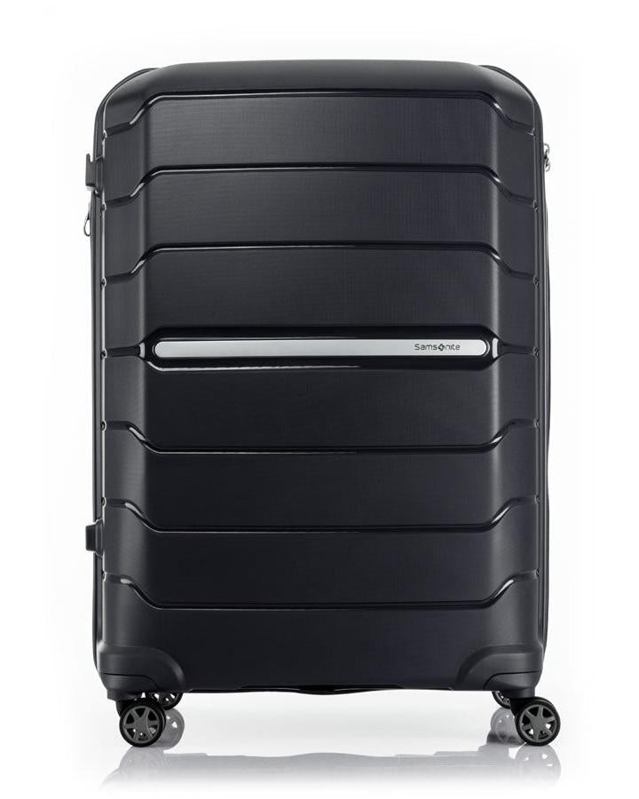Samsonite Oc2lite Expandable Hardside Medium Spinner Suitcase - 75cm - Black Front Image 6