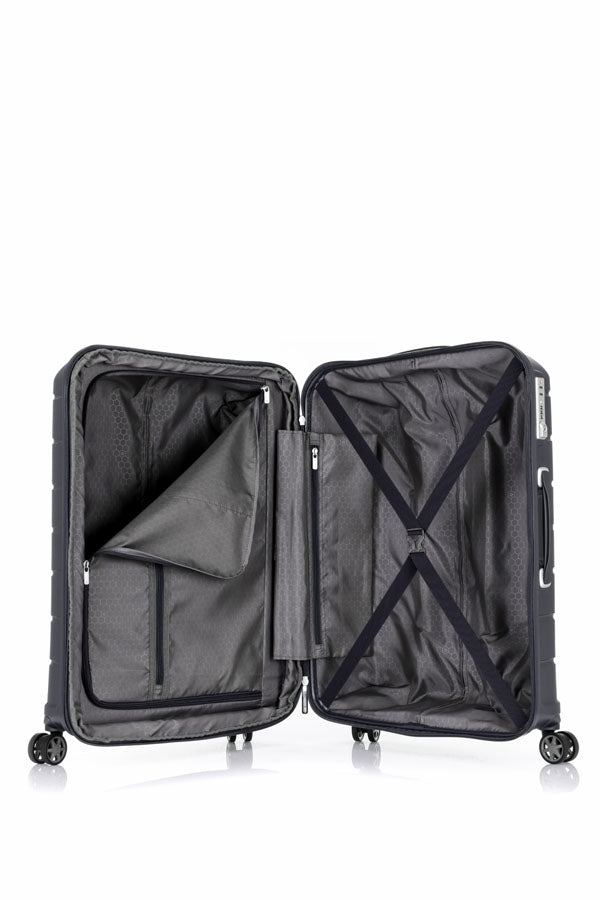 Samsonite Oc2lite Expandable Hardside Medium Spinner Suitcase - 75cm - Black