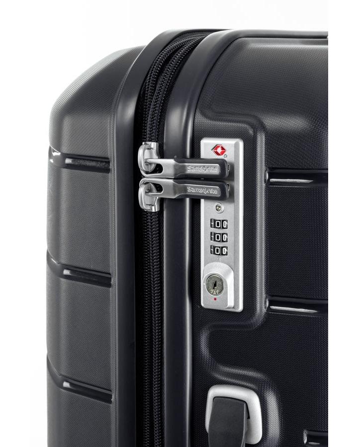 Samsonite Oc2lite Expandable Hardside Medium Spinner Suitcase - 75cm - Black Image 5