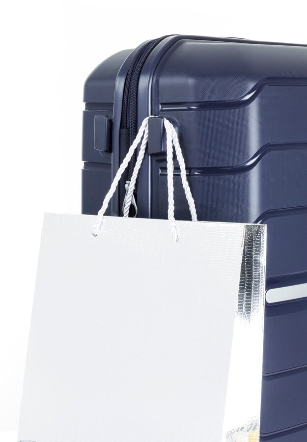 Samsonite Oc2lite Expandable Hardside Medium Spinner Suitcase - 75cm - Navy Blue