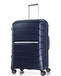 Samsonite Oc2lite Expandable Hardside Medium Spinner Suitcase - 75cm - Navy Blue Front Right Image 1