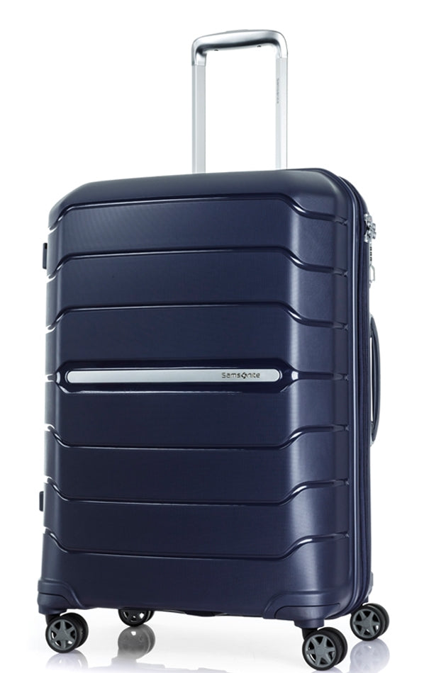 Samsonite Oc2lite Expandable Hardside Medium Spinner Suitcase - 75cm - Navy Blue