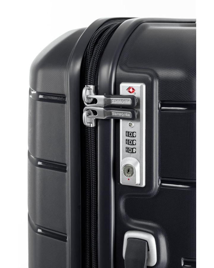Samsonite Oc2lite Expandable Hardside 4-Piece Spinner Luggage Set - Black Image 3
