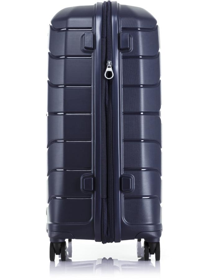 Samsonite Oc2lite Expandable Hardside Medium Spinner Suitcase - 68cm - Navy Blue Right Image 8