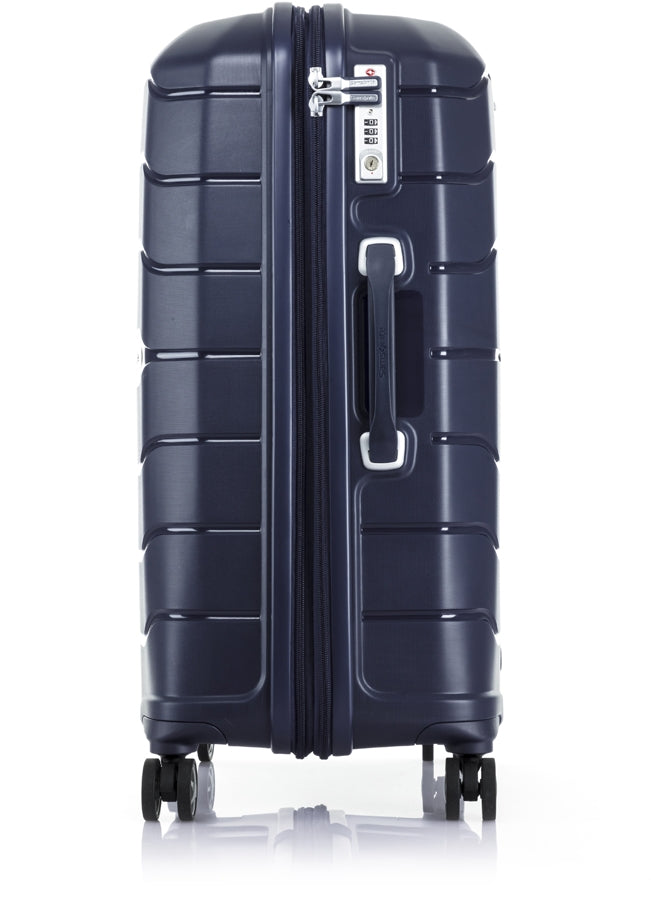 Samsonite Oc2lite Expandable Hardside Medium Spinner Suitcase - 68cm - Navy Blue