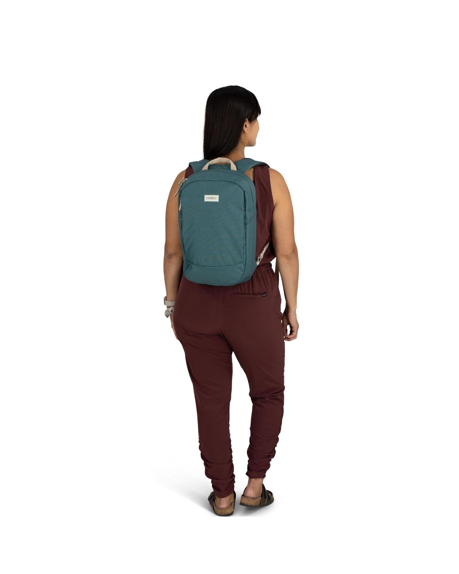 Ospey Arcane Daypack BackPack Small 12L Black Back Image 4