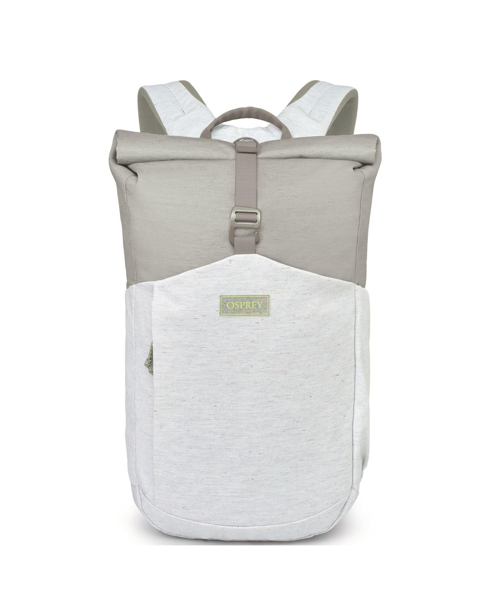 Osprey Arcane Earth Large Earth Roll Top Backpack 24L Grey Front Image 2