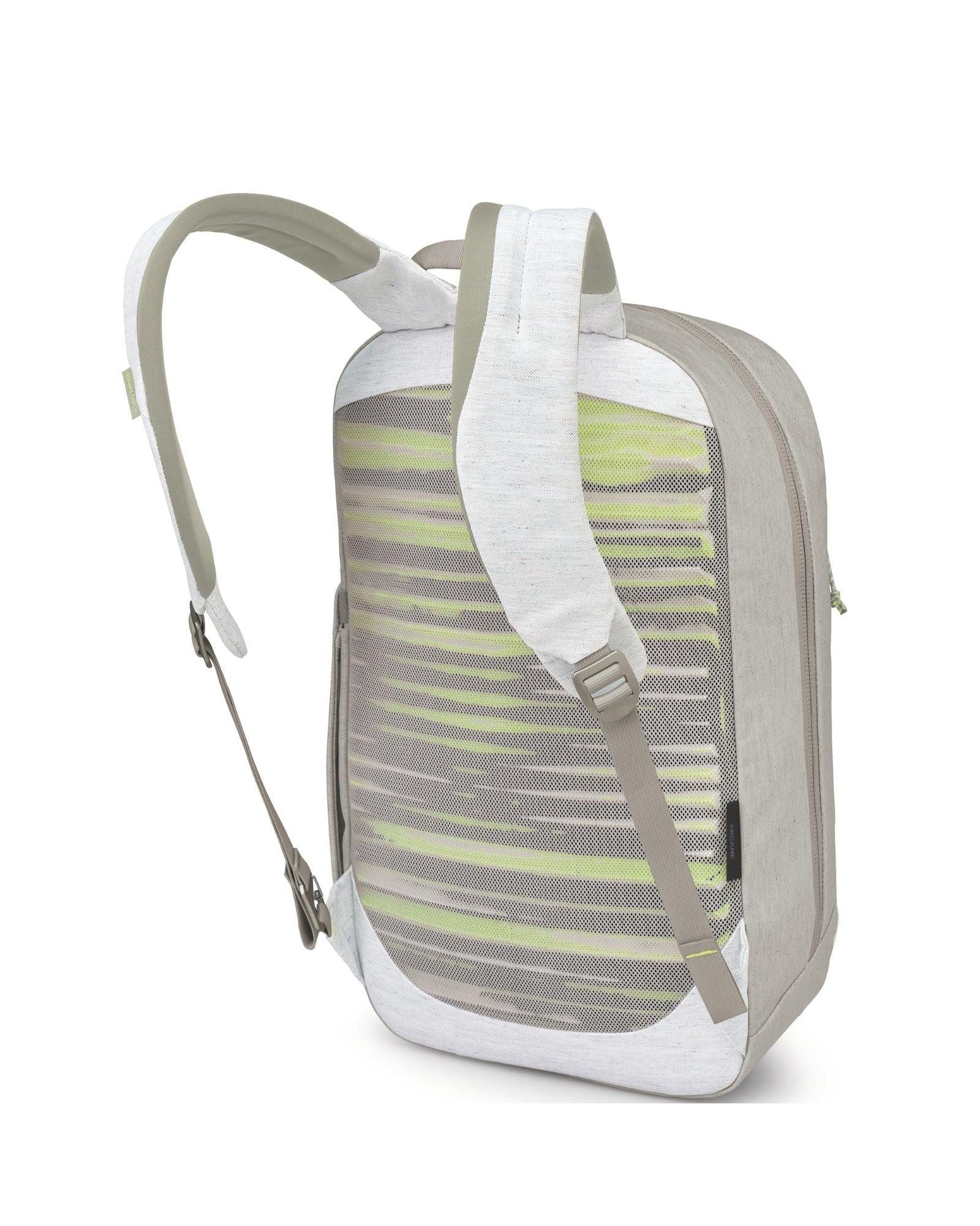 Osprey Arcane Earth Large Daypack Backpack 22L Grey Back Right Image 3