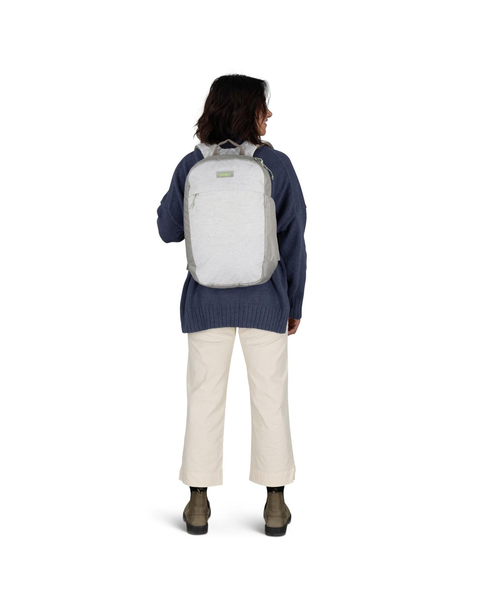 Osprey Arcane Earth Large Daypack Backpack 22L Grey Back Image 5