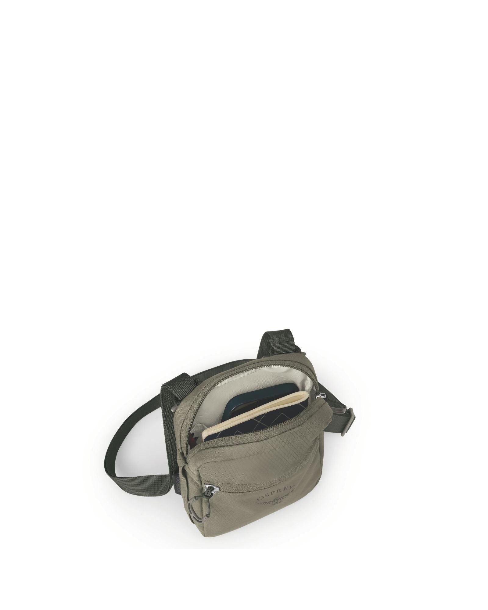 Osprey Daylite Crossbody Everyday Commute 1L Tan Interior Image 3