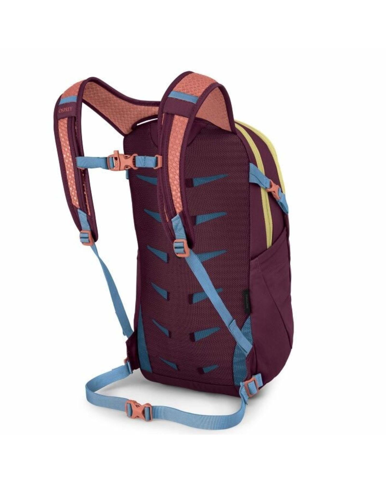 Osprey Daylite Everyday Commute Backpack 13L Burgundy Back Image 2