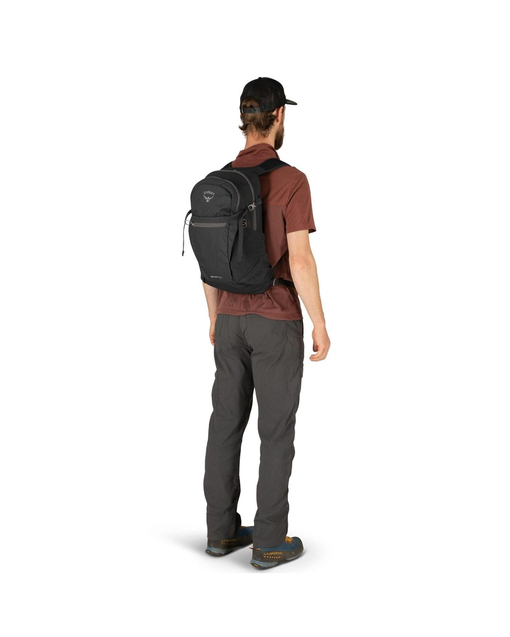 Osprey Daylite Plus Everyday Commute Backpack 20L Black Back Image 5