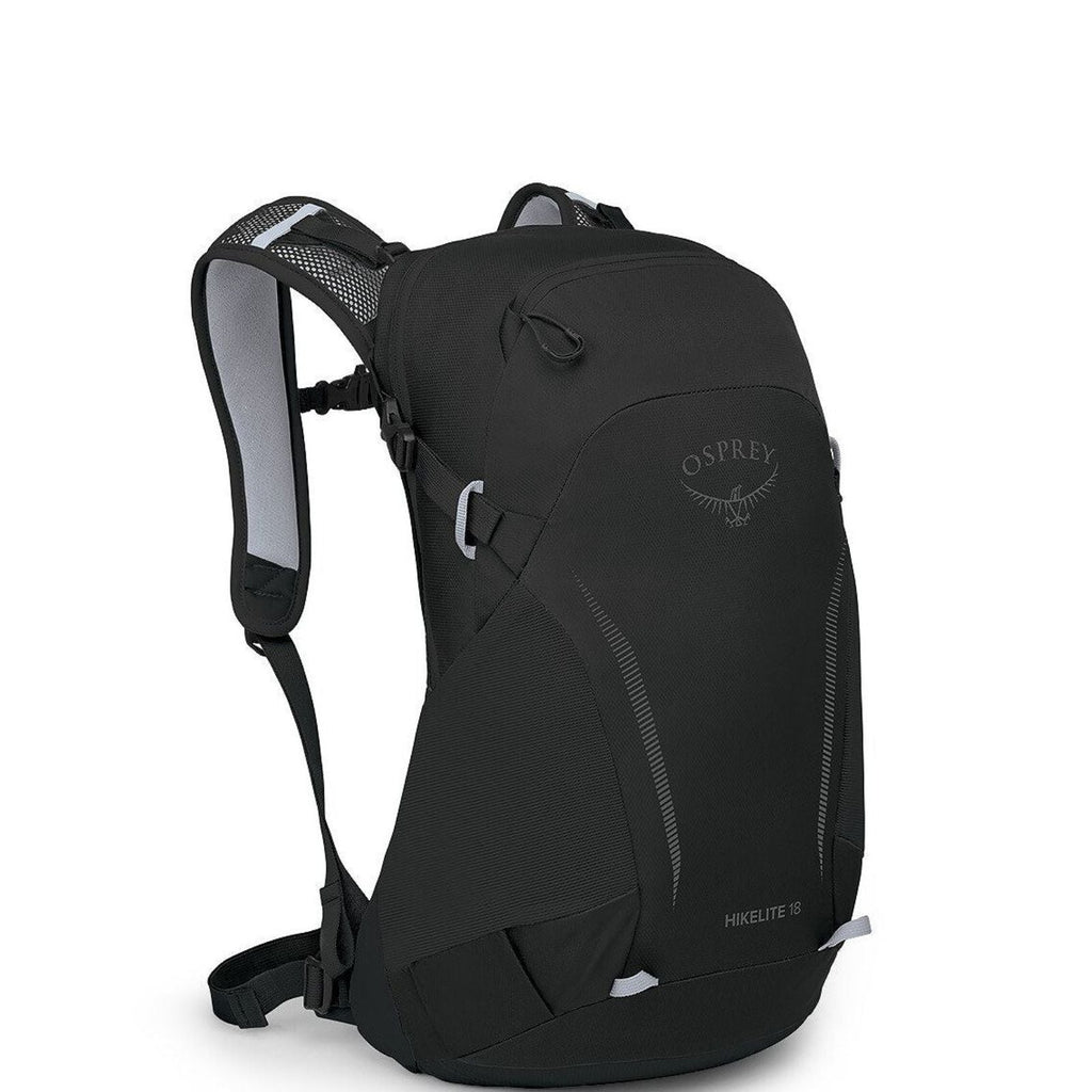 Osprey Hikelite Daypack Backpack - 18L - Black