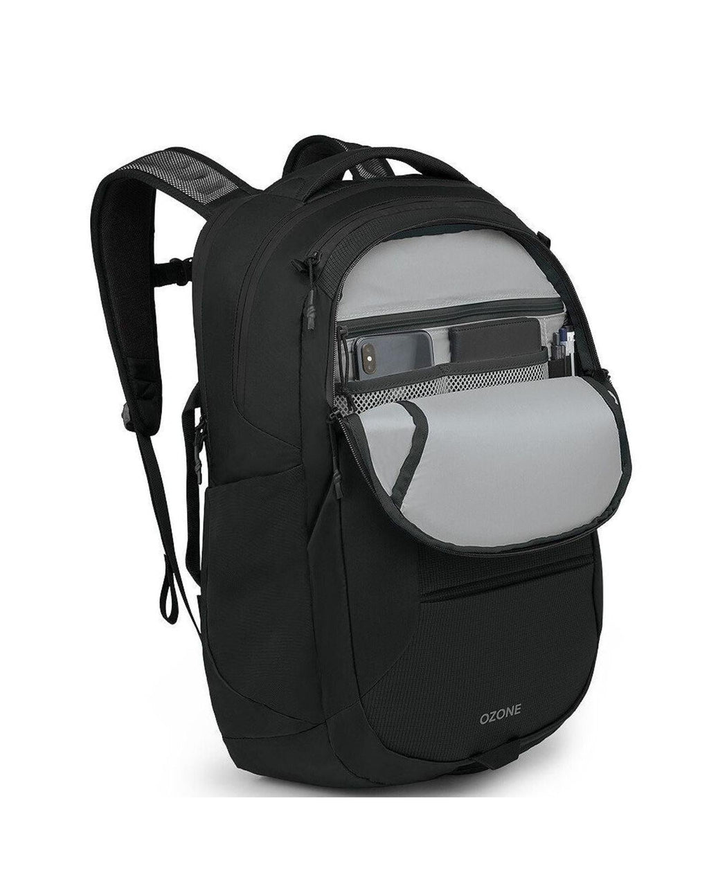 Osprey Ozone Carry-On Laptop Backpack - 28L - Black Front Image 5