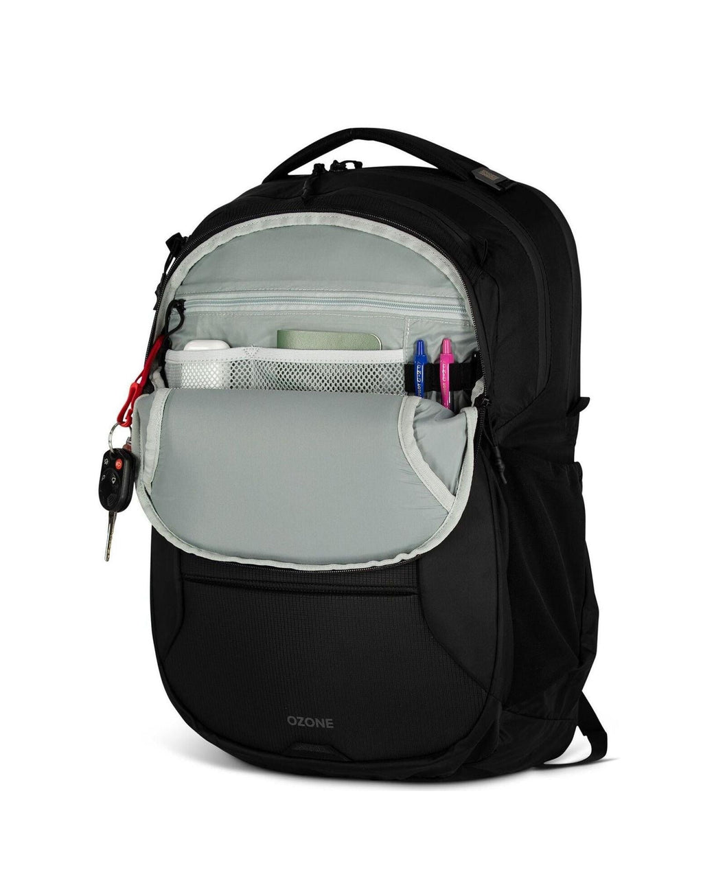 Osprey Ozone Carry-On Laptop Backpack - 28L - Black Front Image 4