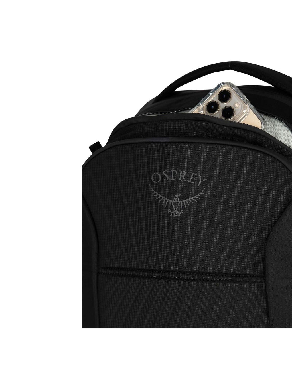 Osprey Ozone Carry-On Laptop Backpack - 28L - Black Back Image 7